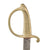 Original French 2nd Empire German-Made Nickeled Briquet Saber & Scabbard by Alexander Coppel of Solingen