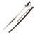 Original Japanese WWII M1899 Type 32 "Otsu" 2nd Pattern Cavalry Saber with Scabbard & Partial Leather Sword Thong - Serial 128112 Original Items