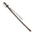 Original Japanese WWII M1899 Type 32 "Otsu" 2nd Pattern Cavalry Saber with Scabbard & Partial Leather Sword Thong - Serial 128112 Original Items