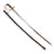 Original German WWII Army Officer Dove Head Sword by E. Pack & Söhne of Solingen with Blued Steel Scabbard