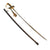 Original German WWII Early Model 1695 Army Officer's Lion Head Sword by Carl Eickhorn with Scabbard and Troddel - 1933-35 Trademark Original Items