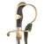 Original German Pre WWII NCO Dove Head Sword by Weyersberg Kirschbaum & Cie with Leather Scabbard and NCO Troddel