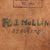 Original German WWII Officer M35 Brown Leather Dispatch Map Case Captured by American Soldier - Dated 1936 Original Items