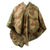 Original German WWII Zeltbahn Tent Quarter & Poncho in Splinter Pattern Reversible Camouflage by Wetzlar Garbenheim - Dated 1940 Original Items