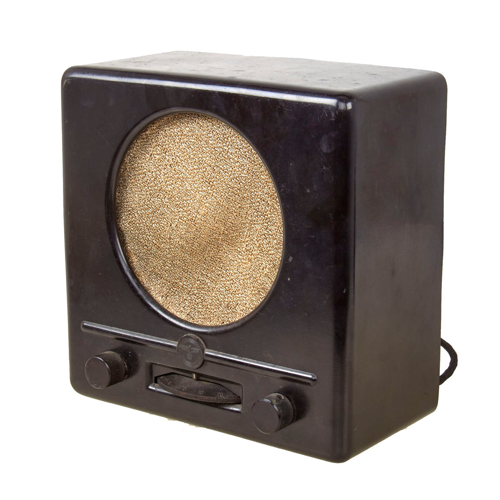 Original German WWII 1938 Kleinempfänger DKE 38 Radio by Ernst Mästling - Serial 201527 Original Items