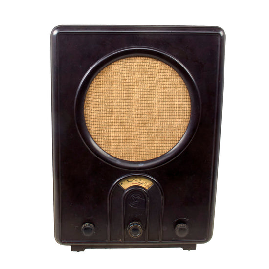 Original German WWII Volksempfänger VE301w People's Radio by Ideal-Werke A.G. of Berlin - Damaged Original Items
