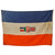Original South African WWII Large South African Union Flag with Halyard and Japanese Kanji Markings - 48 x 68” Original Items