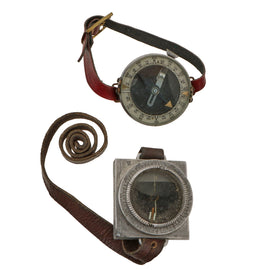 Original Soviet & Finnish WWII Wrist Compass Lot