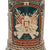 Original Imperial German WWI Hinged Beer Stein with Hinged Lid & Soldier Motifs Original Items