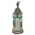 Original Imperial German WWI Era 180th (10th Württemberg) Infantry Regiment Beer Stein with Hinged Lid - Dated 1901-1903 Original Items