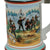 Original Imperial German WWI Era 180th (10th Württemberg) Infantry Regiment Beer Stein with Hinged Lid - Dated 1901-1903 Original Items