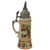 Original Imperial German WWI Era 40th (Hohenzollern) Fusiliers "Prince Charles Anton of Hohenzollern" Regiment Beer Stein with Hinged Lid - Dated 1909-1911 Original Items