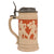 Original Imperial German Pre-WWI “Gut Heil!” Good Health Athletic Association Stein with Great Motifs by Mettlach - Dated 1897
