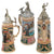 Original Imperial German WWI Era Kaiserliche Marine Navy SMS Posen Lidded Beer Stein - Dated 1910-1913 - Fought at Battle of Jutland & Other Naval Engagements Original Items