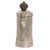 Original Imperial German WWI Era Pewter Lidded Beer Stein with Iron Cross Motif & Maker’s Mark