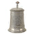 Original Imperial German WWI Era Pewter Lidded Beer Stein with Iron Cross & Maker’s Mark by Brüder Thannhauser, München Original Items