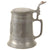 Original Imperial German WWI Era Pewter Lidded Beer Stein with Iron Cross & Maker’s Mark by Brüder Thannhauser, München Original Items