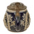 Original German Pre-WWII Salt Glaze Shooting Association Beer Stein with Hinged Lid Original Items