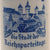 Original German Pre-WWII “Nürnberg die Stadt der Reichsparteitage” “The City of the NSDAP Rallies” Beer Stein - Missing Lid Original Items