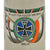 Original Imperial German WWI Iron Cross Hinged Lid Beer Stein Dated 1915 Original Items