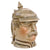 Original Imperial German WWI Era Portly Character Otto von Bismarck Stein with Hinged Lid by Neundorf
