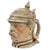 Original Imperial German WWI Era Portly Character Otto von Bismarck Stein with Hinged Lid by Neundorf