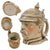Original Imperial German WWI Era Portly Character Otto von Bismarck Stein with Hinged Lid by Neundorf