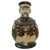 Original Imperial German WWI Era Portly Character Caricature Stein with Bismarck-Style Mustache & Hinged Lid Original Items