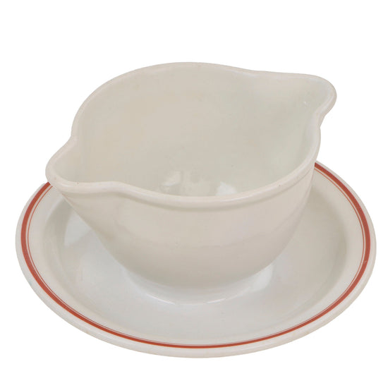 Original German WWII DAF Marked Porcelain Gravy Boat by Rosenthal of Selb Original Items