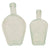 Original Imperial German WWI Pair of Soldier’s Glass Flasks - “Prosit Kriegskamarad!” Original Items