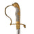Original Imperial German WWI Army Officer's Lion Head Sword by Clemen & Jung with Scabbard Original Items