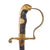 Original German WWII Heer Army Officer's Lion Head Sword by Arthur Evert of Solingen with Steel Scabbard Original Items