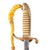 Original Japanese WWII Named Navy Officer Model 1883 Kyu-Gunto Sword with Knot and Leather Parade Scabbard Original Items