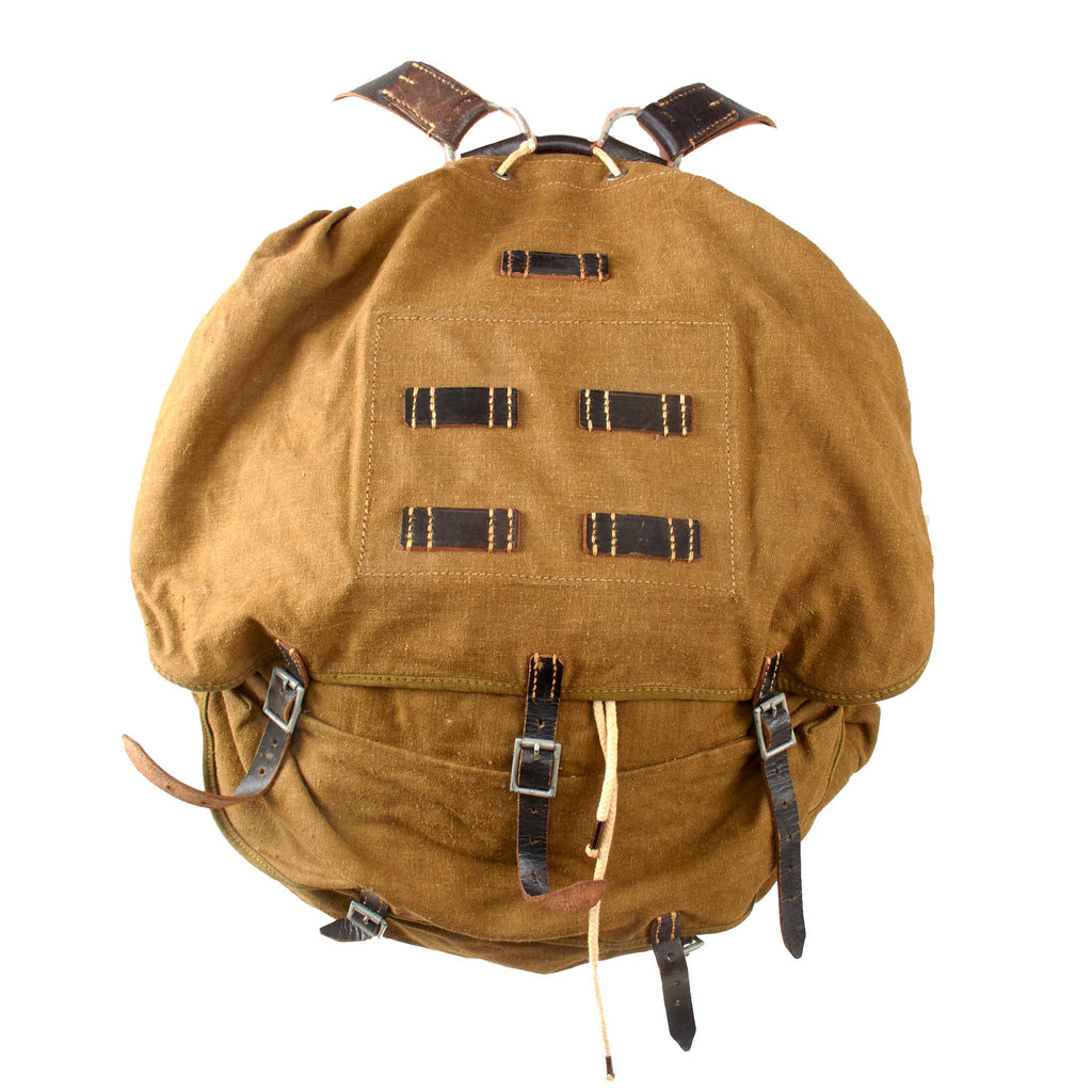 Original German WWII Gebirgsjäger Mountain Trooper M31 Tornister Backpack by Rudolf Kurz - Dated 1941 Original Items
