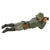 Original German WWII Era Lineol Toy Soldiers - Lot of 6 - Machine Gunner & Recon Original Items