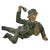 Original German WWII Era Lineol Toy Soldiers - Lot of 6 - Machine Gunner & Recon Original Items