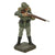 Original German WWII Era Lineol Toy Soldiers - Lot of 6 - Machine Gunner & Recon Original Items