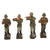Original German WWII Era Lineol Toy Soldiers Marching Band Lot - Lot of 13 Original Items