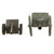 Original German Pre WWII to WWII Era Children’s Camouflaged Tin Toy Collection with Three Tanks and Two Artillery Pieces - Five Total Original Items