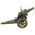 Original German Pre WWII to WWII Era Children’s Camouflaged Tin Toy Collection with Three Tanks and Two Artillery Pieces - Five Total Original Items