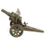 Original German Pre WWII to WWII Era Children’s Camouflaged Tin Toy Collection with Three Tanks and Two Artillery Pieces - Five Total Original Items