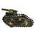 Original German Pre WWII to WWII Era Children’s Camouflaged Tin Toy Collection with Three Tanks and Two Artillery Pieces - Five Total Original Items
