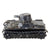 Original German WWII Gama Toy Tank DRGM Tin Litho with Panzer Trooper - Still Works but Needs Key Original Items