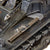Original German WWII Gama Toy Tank DRGM Tin Litho with Panzer Trooper - Still Works but Needs Key Original Items