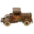 Original German Pre-WWII O&M Haußer Tinplate Litho Wehrmacht Truck with Artillery Piece in Tow with Winding Key Original Items