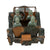 Original German Pre-WWII O&M Haußer Tinplate Litho Wehrmacht Car with Towed Searchlight Model Toy with Adjustable Light & Crew Original Items