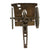 Original Imperial German WWI Era Bronze Model Krupp 7.5 cm Model 1903 Field Gun Original Items