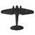 Original U.S. WWII Italian German Heinkel 111 Focke Wolf 200K Savoia-Marchetti 82 Trainer Recognition Model Airplane Lot by Cruver - Dated 1942 Original Items