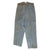 Original German WWII 1942 Dated Kriegsmarine U-Boat Blue Grey Leather Trousers by Thiel & Ergenzinger