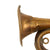 Original WWII Imperial Japanese Military Brass Bugle with Marked Bakelite Mouthpiece Original Items
